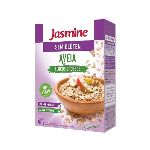 Aveia Flocos Grossos Sem Glúten 200g Jasmine