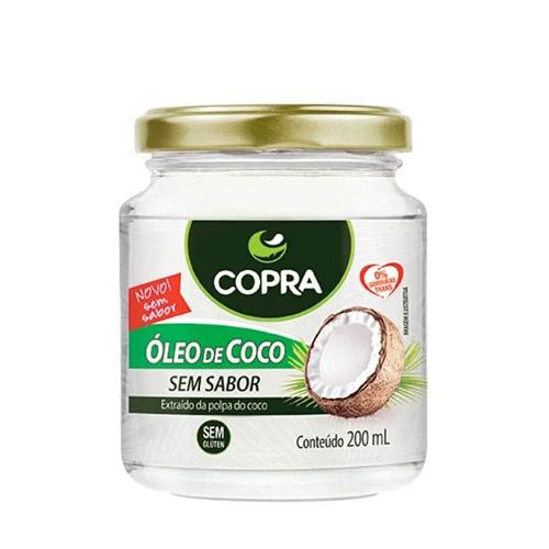 Óleo de Coco sem Sabor 200ml Copra