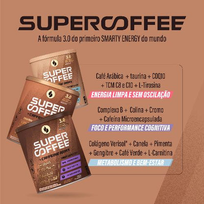 Supercoffee 3.0 Chocolate Economic Size 380g Caffeine Army