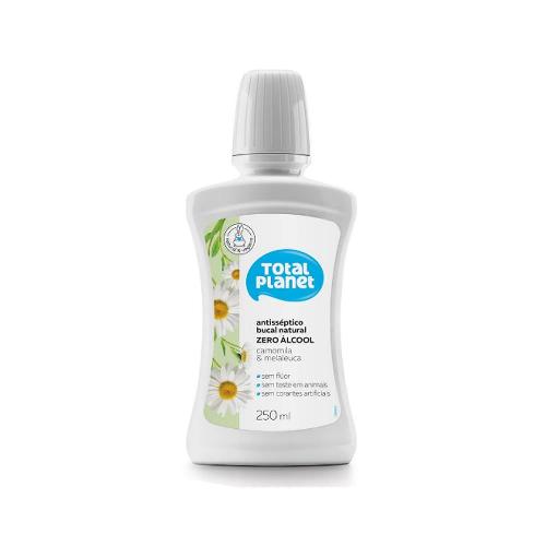 Antisséptico Bucal Natural Camomila 250ml Total Planet