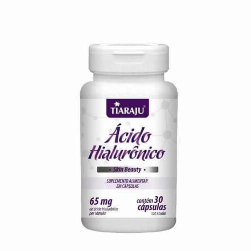 Ácido Hialurônico 65mg 30 Cápsulas Tiaraju