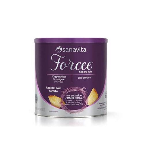 Forcee Hair and Nails Abacaxi com Hortelã 330g Sanavita