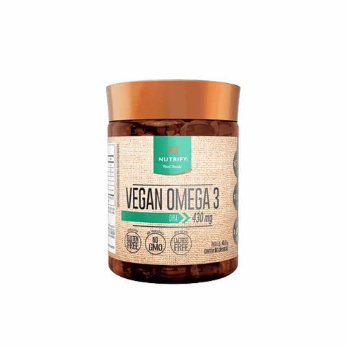 Ômega 3 Vegan DHA 60 Cápsulas Nutrify