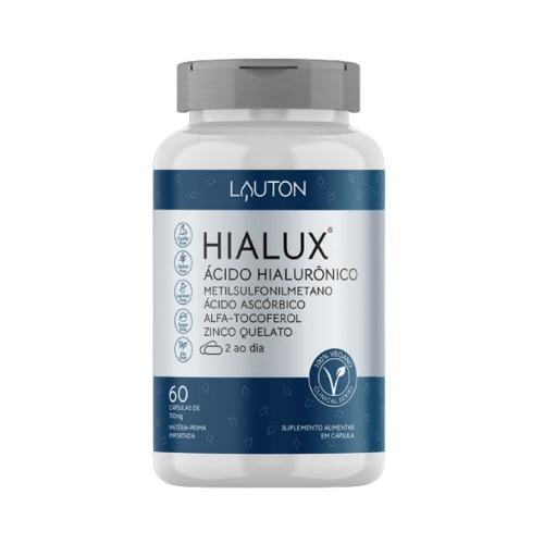 Hialux Ácido Hialurônico 60 Cápsulas 700mg Lauton