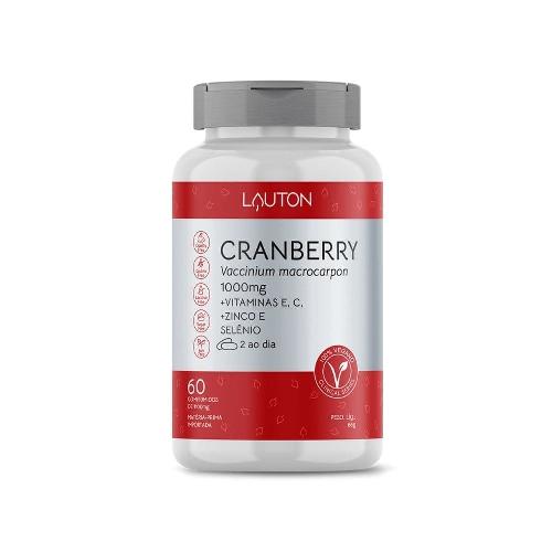 Cranberry 1000mg 60 Cápsulas Lauton