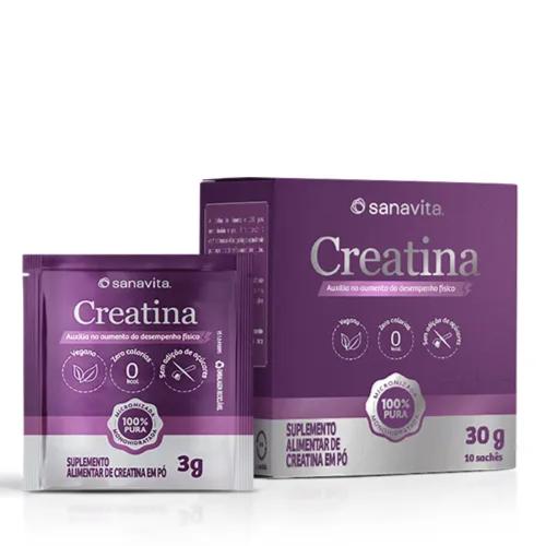 Creatina em Sachê 30g Sanavita