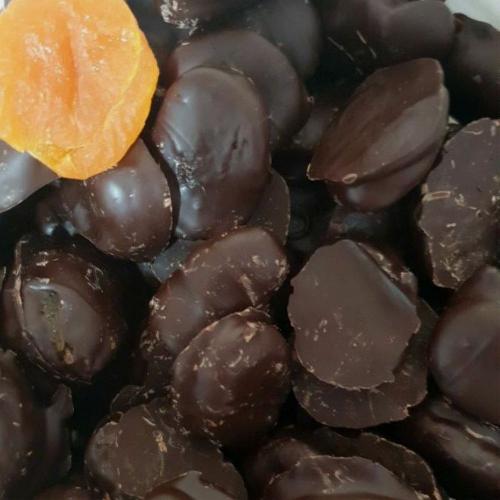 Damasco Com Chocolate ao Leite Zero Açúcar 100g