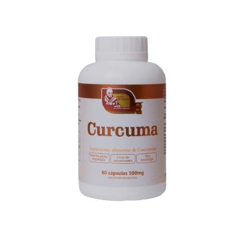 Cúrcuma 500mg 60 Cápsulas Mosteiro Devakan