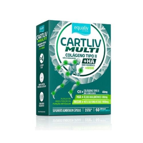 Cartliv Multi + Ha Colágeno Tipo 2 60 Cáps Equaliv