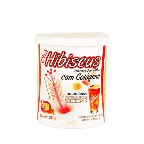 Chá de Hibiscus com Colágeno 200g Mosteiro Devakan