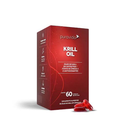 Krill Oil 60 Cápsulas 500 mg Puravida