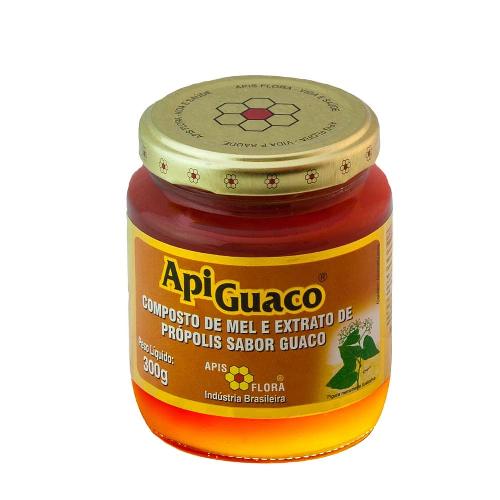 Apiguaco Mel com Própolis e Guaco 300g Apisflora