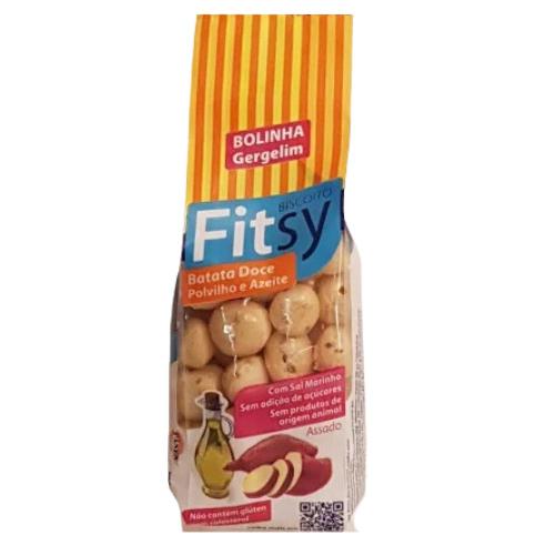 Polvilho Bolinha Gergelim e Azeite 60g Fitfy