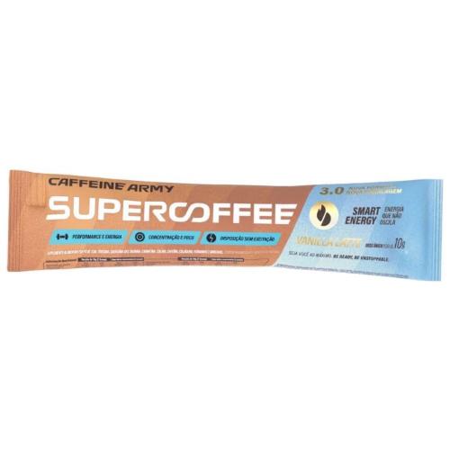 SuperCoffee Vanilla 3.0 Latte Sachê 10g Caffeine Army