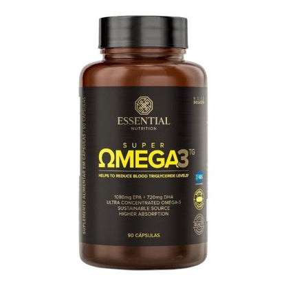 Super Ômega 3 TG 1080mg 90 Cápsulas Essential