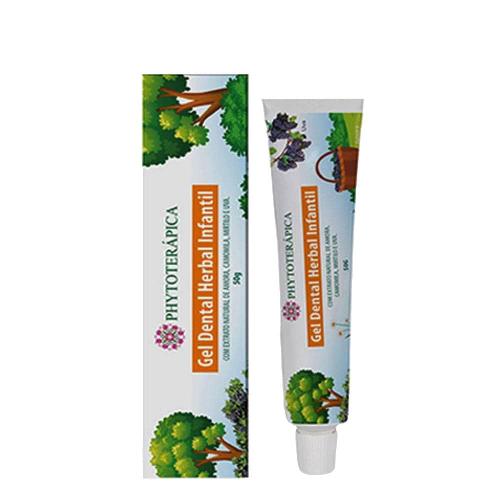 Creme Dental Herbal Infantil Uva 50g Phytoterápica