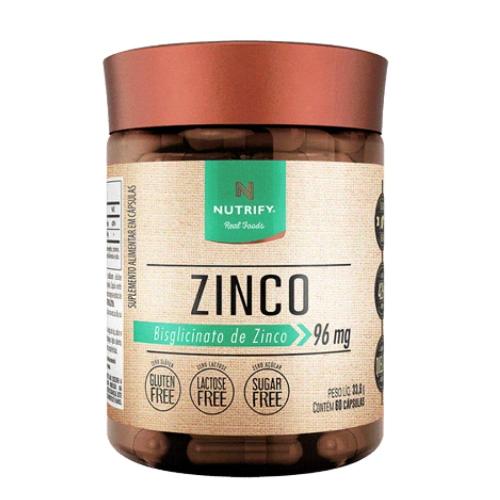 Zinco 96mg 60 Cápsulas Nutrify