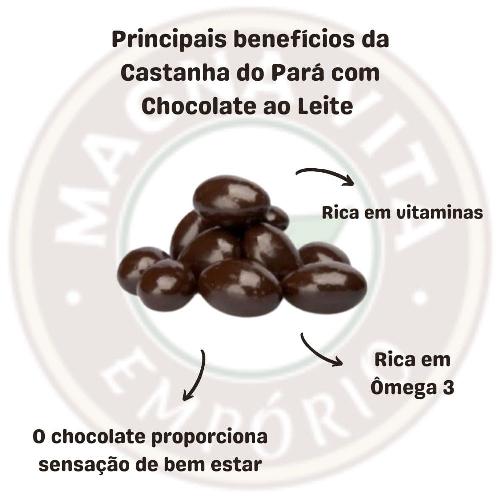 Castanha do Pará com Chocolate ao Leite 100g