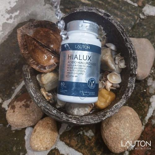 Hialux Ácido Hialurônico 60 Cápsulas 700mg Lauton