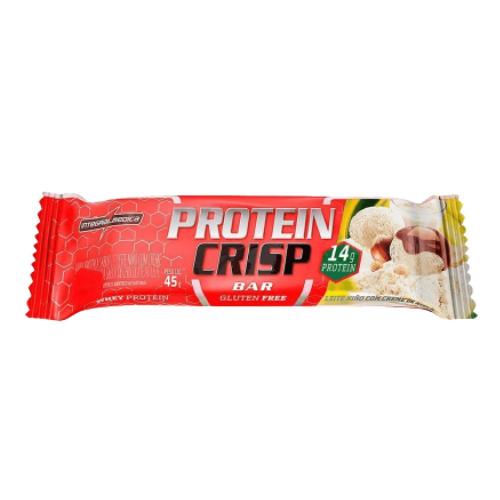 Protein Crisp Bar Leite Niño com Creme de Avelã 45g Integralmédica