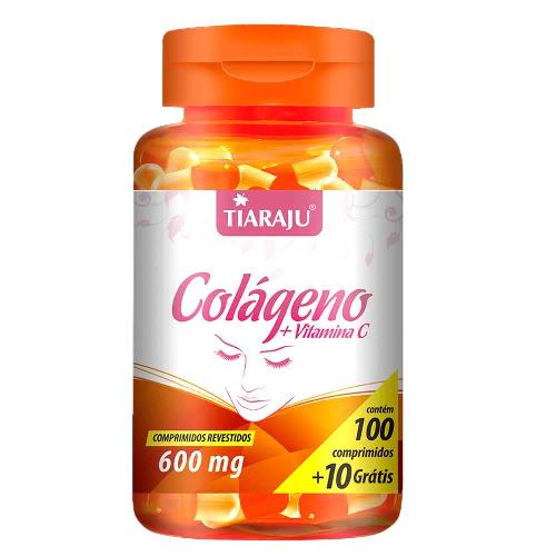 Colágeno+Vitamina C 600mg - 100+10 Comprimidos Tiaraju