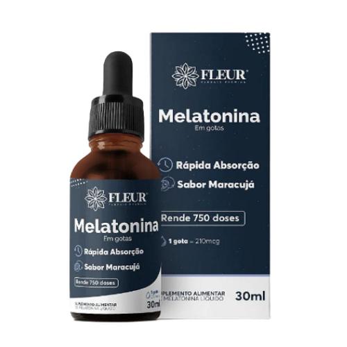 Melatonina em Gotas 30ml Fleur