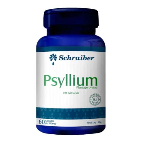 Psyllium 60 Cápsulas Schraiber