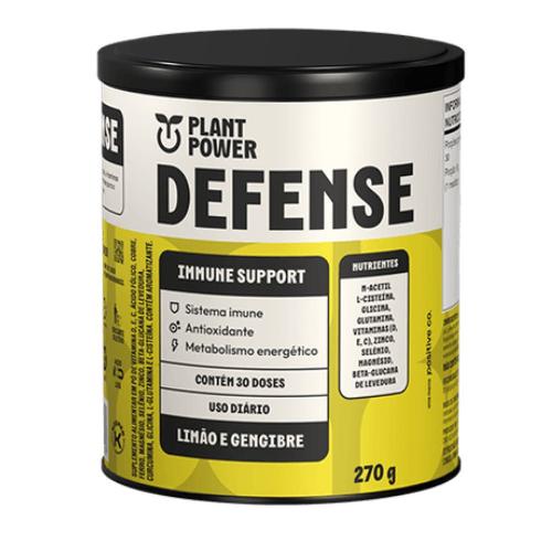 Defense Immune Support Limão e Gengibre 270g Plant Power