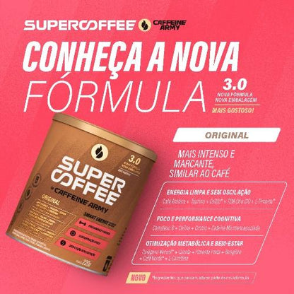 Supercoffee 3.0 Original Economic Size 380g Caffeine Army