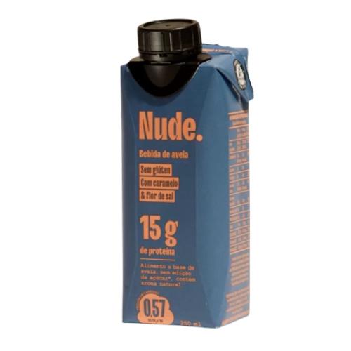 Bebida de Aveia Orgânica com Caramelo e Flor de Sal 250ml Nude