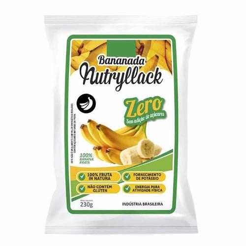 Bananada Natural 10 Unidades Nutryllack 230g