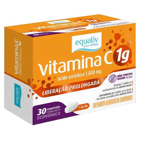 Vitamina C 1G 30 Comprimidos Equaliv