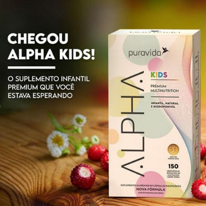 Alpha Kids 150 Cápsulas Puravida