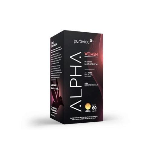 Alpha Women Multivitamínico 60 Cápsulas Puravida