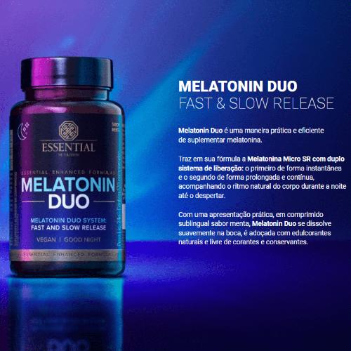 Melatonina Duo 120 Cápsulas Essential