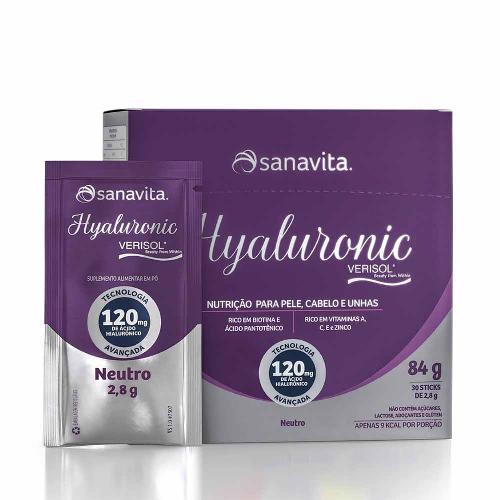 Hyaluronic Verisol Neutro 30 Sachês Sanavita