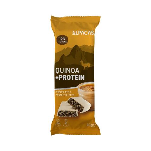 Barrinha Quinoa Protein Choco Peanut 40g Alpacas