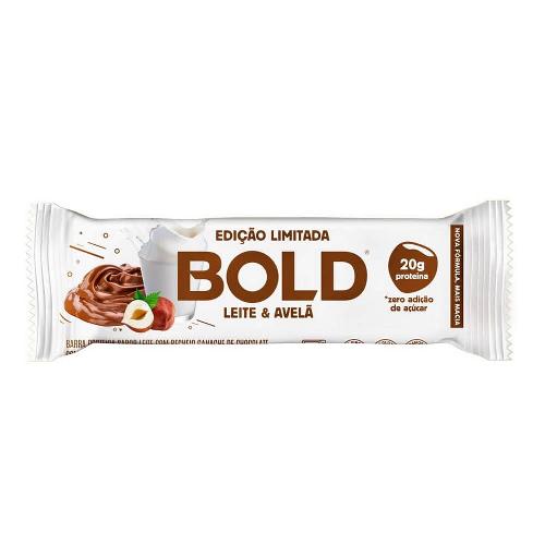 Barra Bold Bar Leite e Avelã 60g