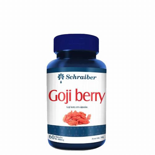 Goji Berry 400mg 60 Cápsulas Schraiber