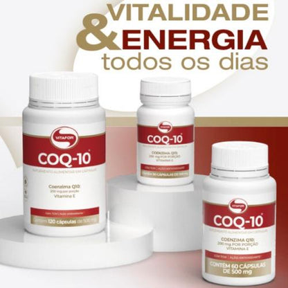 Coenzima Q10 60 Cápsulas 500mg Vitafor