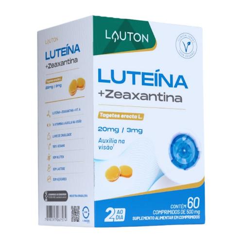 Luteína com Zeaxantina 60 Comprimidos Lauton Nutrition