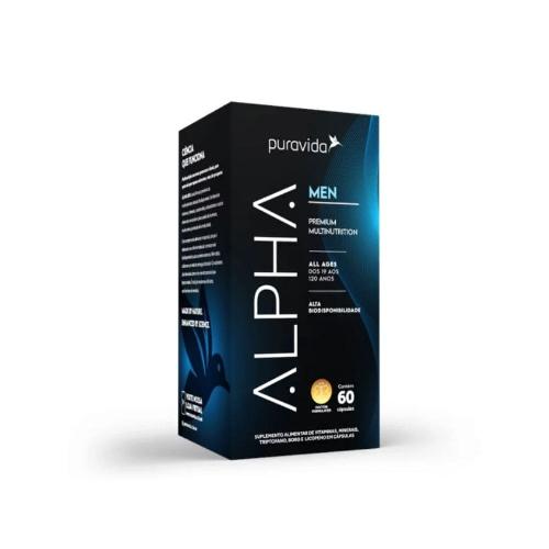 Alpha Men Multivitamínico 60 Cápsulas Puravida