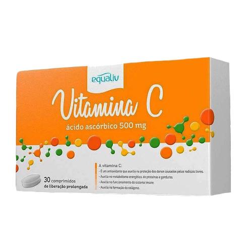 Vitamina C 500mg 30 Comprimidos Equaliv