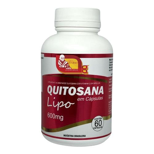 Quitosana Lipo 600mg 60 Cápsulas Mosteiro Devakan