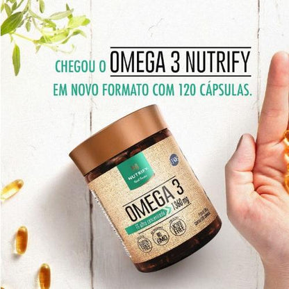 Ômega 3 Ultra 1360mg 60 Cápsulas Nutrify