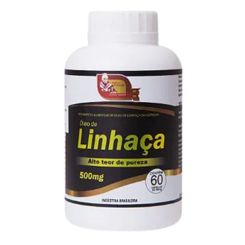 Óleo de Linhaça 500mg 50 Cápsulas Mosteiro Devakan