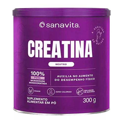 Creatina Monohidratada 300g Sanavita