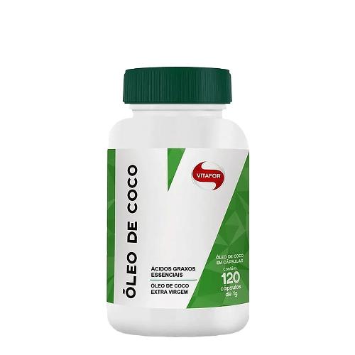 Óleo de Coco 120 Cápsulas Vitafor