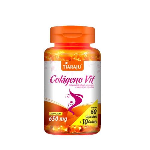 Colágeno + Vit 650mg 60 Cápsulas Tiaraju