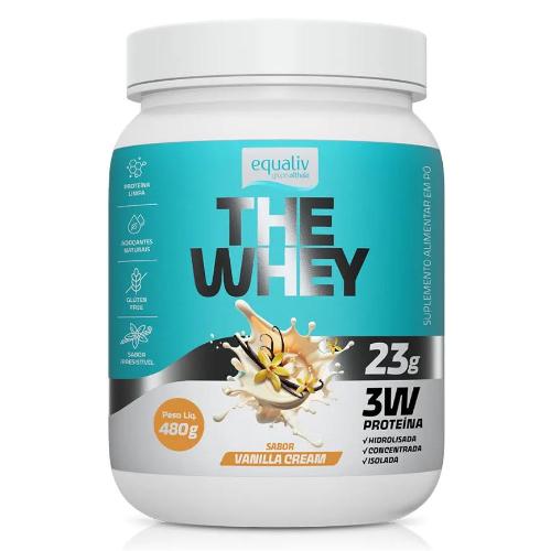 Whey 3W Vanilla Cream 480g Equaliv